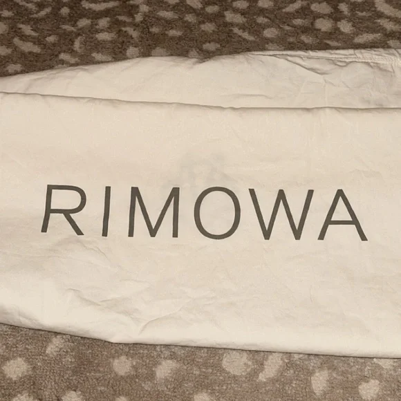 Rimowa White Large Drawstring‎ Luggage Storage Dust Bag - Picture 2 of 5